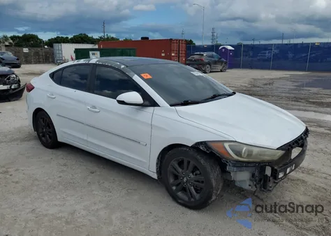 2018 Hyundai Elantra Sel из США, поврежденный, VIN 5NPD84LF4JH231280